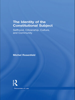 cover image of The Identity of the Constitutional Subject